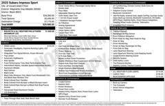 2025 Subaru Impreza Sport 5-Door