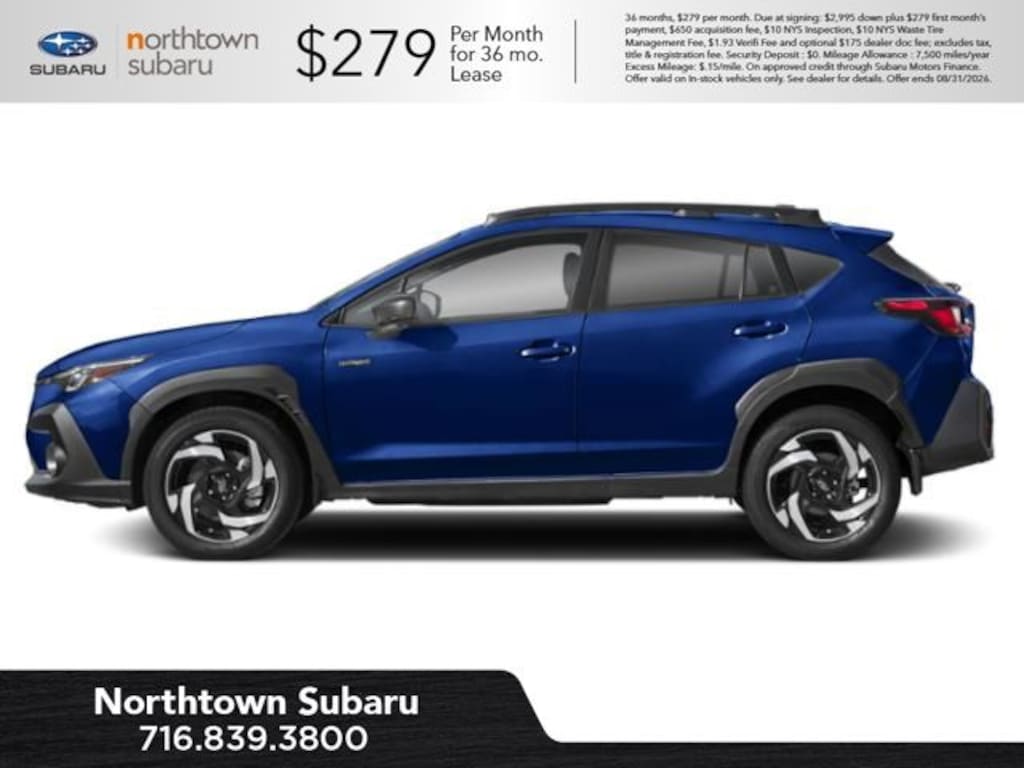 New 2026 Subaru Crosstrek Limited Hybrid SUV