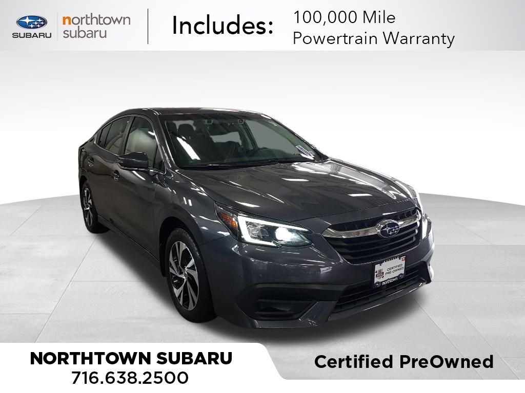 Certified 2022 Subaru Legacy Premium with VIN 4S3BWAC6XN3011865 for sale in Amherst, NY