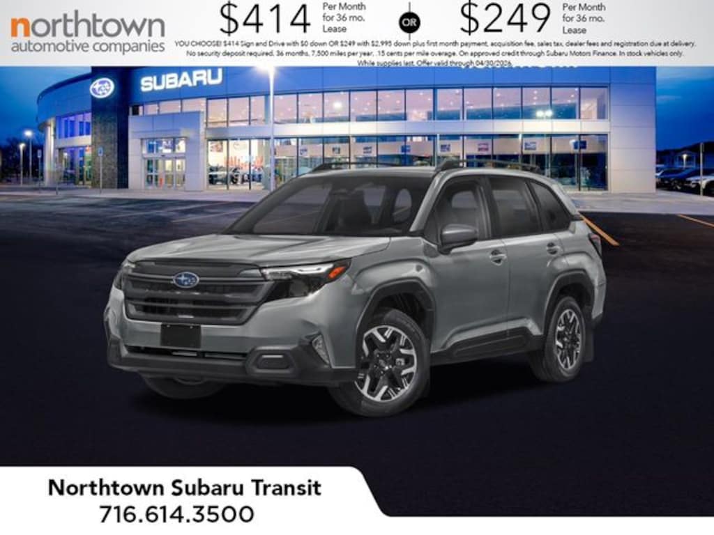 New 2026 Subaru Forester Premium SUV