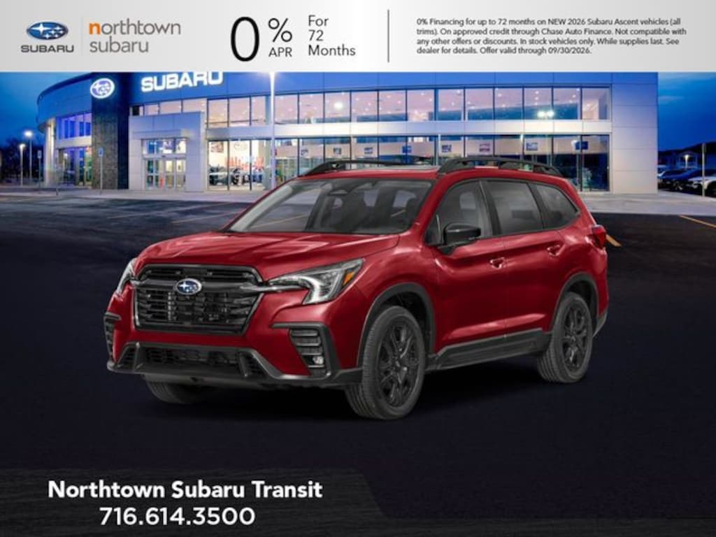 New 2026 Subaru Ascent Onyx Edition Touring 7-Passenger SUV