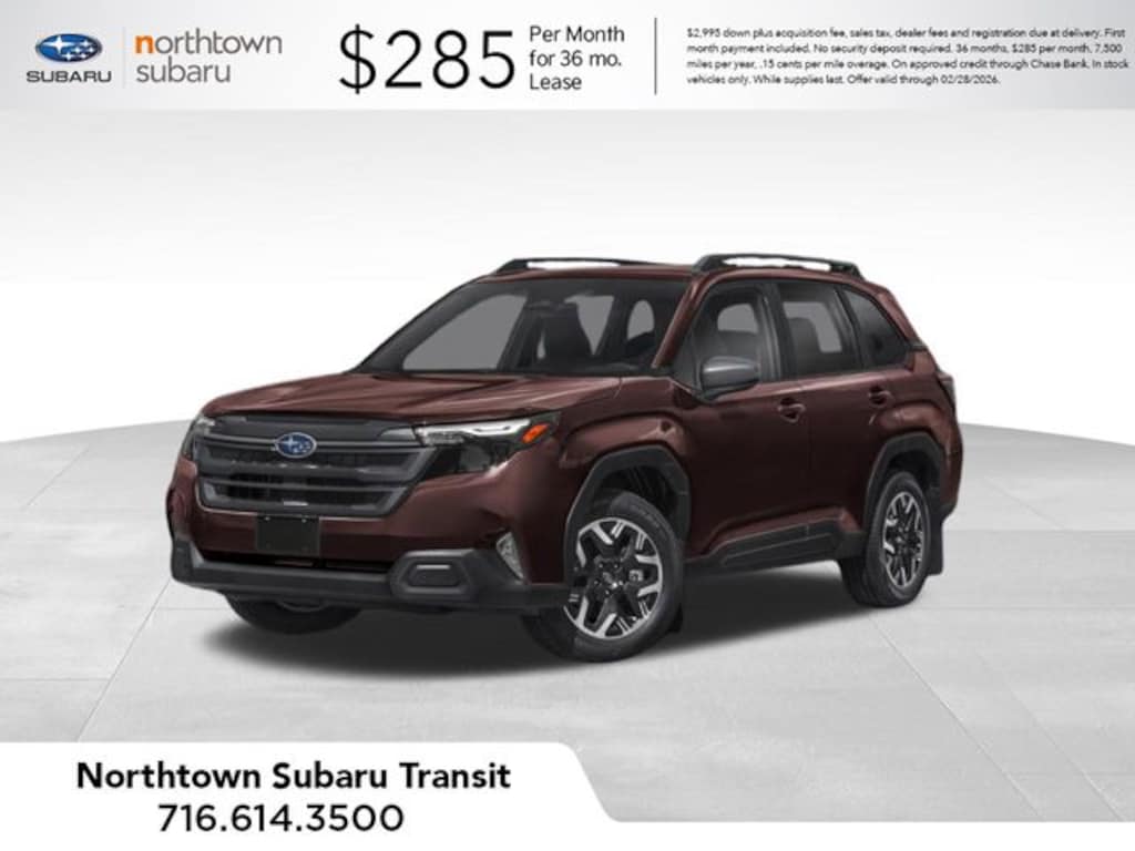 New 2026 Subaru Forester Premium SUV