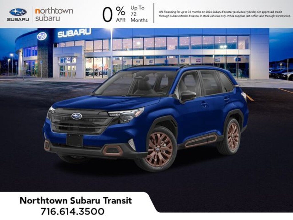New 2026 Subaru Forester Sport SUV