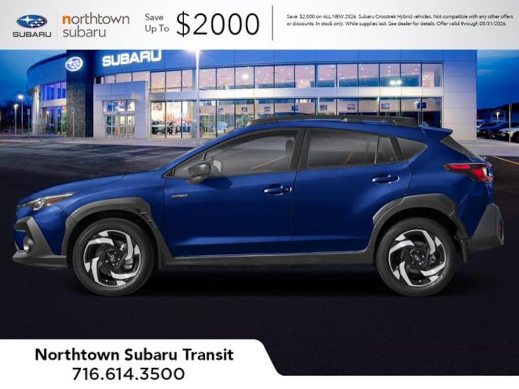 New 2026 Subaru Crosstrek Limited Hybrid SUV