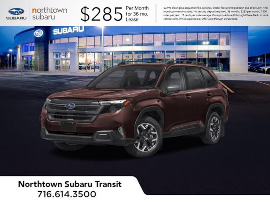 New 2026 Subaru Forester Premium SUV