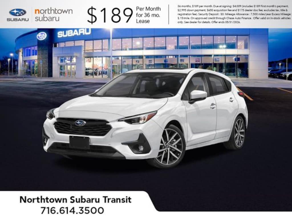 New 2026 Subaru Impreza Sport 5-Door