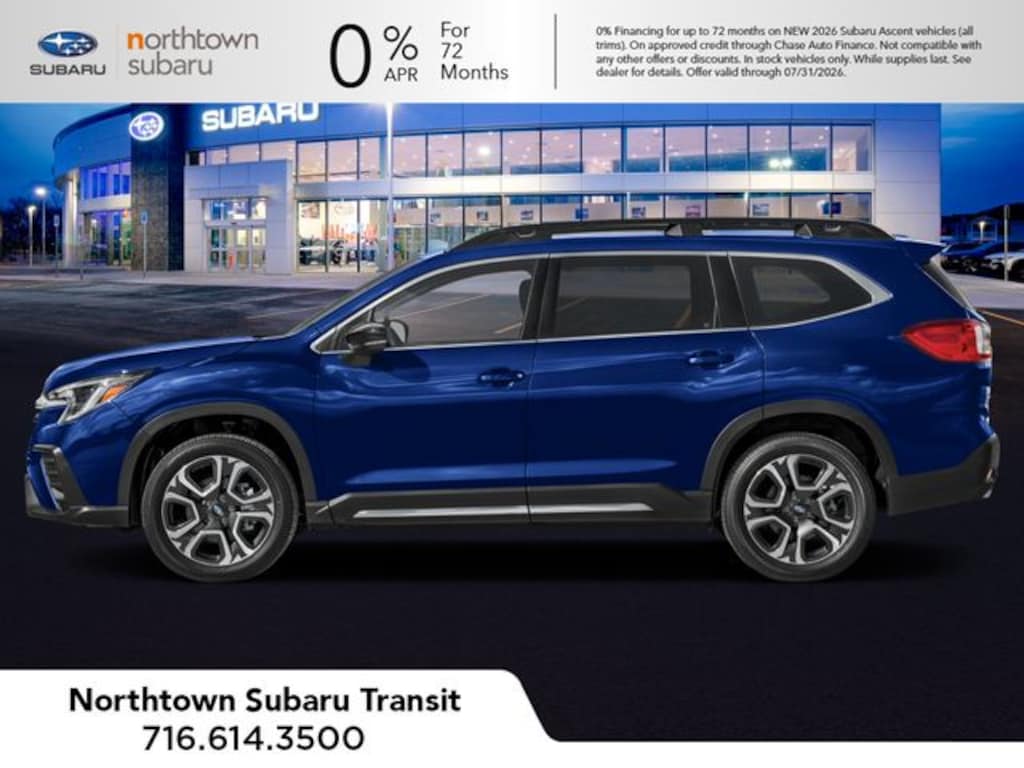 New 2026 Subaru Ascent Limited 7-Passenger SUV