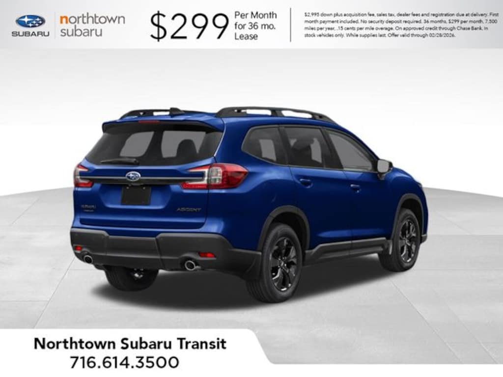 New 2026 Subaru Ascent Premium 7-Passenger SUV