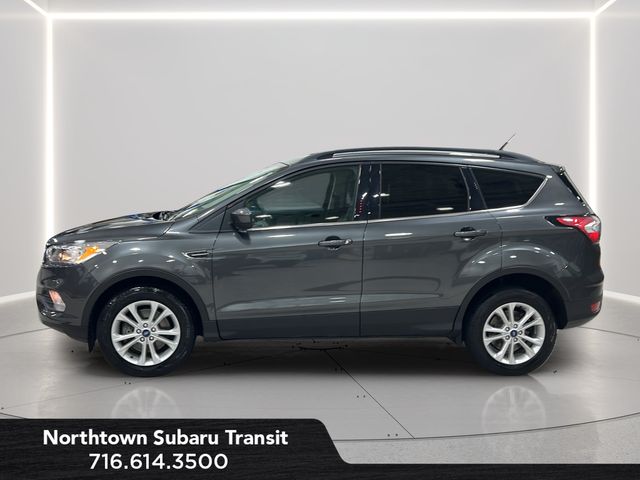 Used 2018 Ford Escape SE with VIN 1FMCU9GD9JUD48366 for sale in Depew, NY