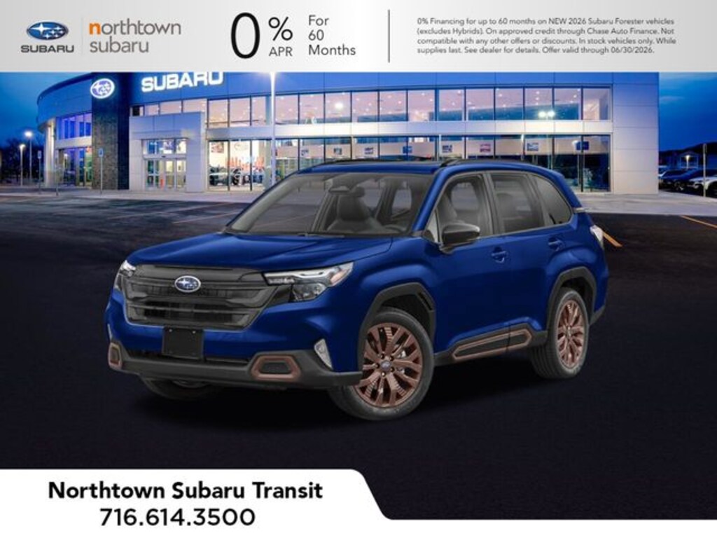 New 2026 Subaru Forester Sport Onyx Edition SUV