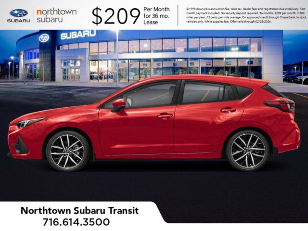 New 2026 Subaru Impreza Sport 5-Door