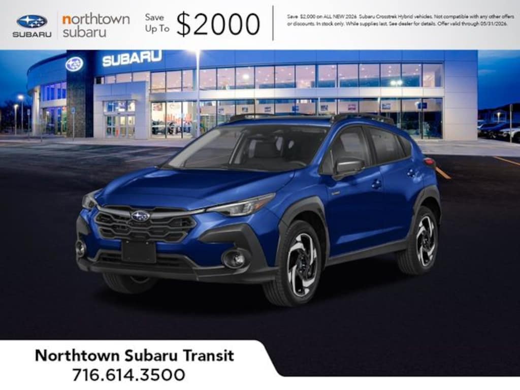 New 2026 Subaru Crosstrek Limited Hybrid SUV