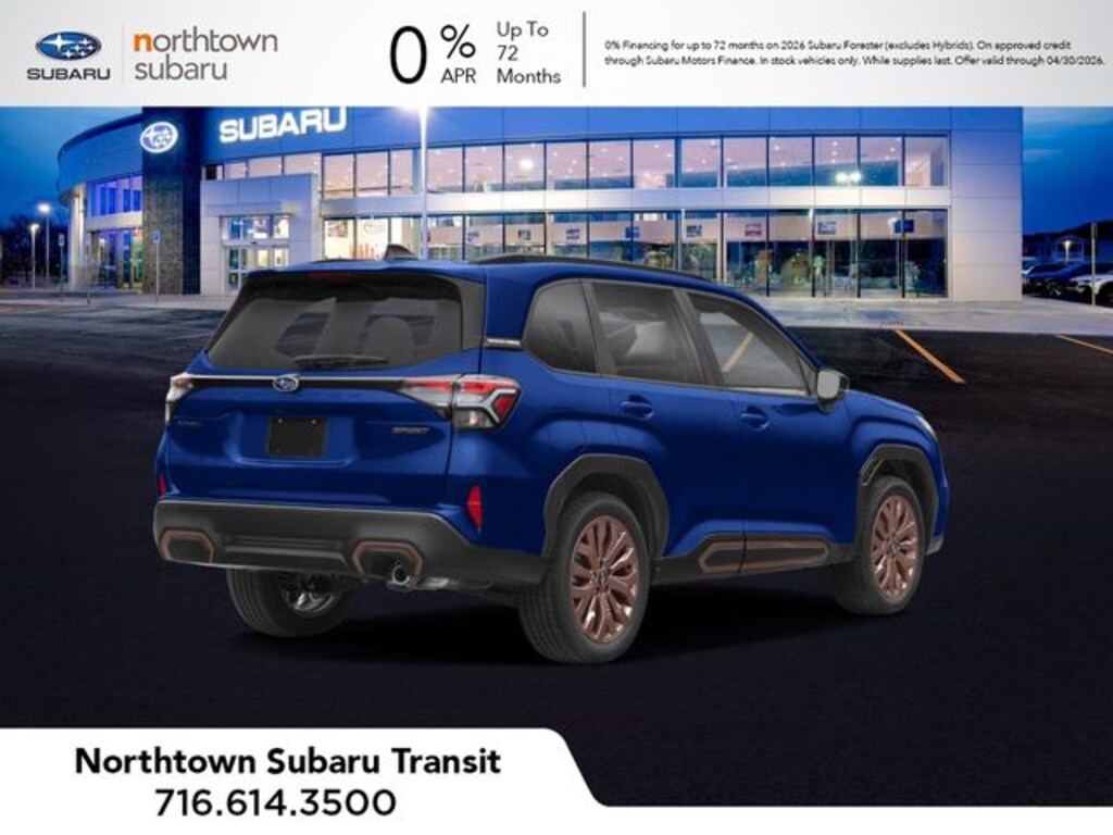 New 2026 Subaru Forester Sport SUV