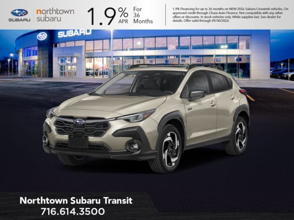 New 2026 Subaru Crosstrek Limited Hybrid SUV