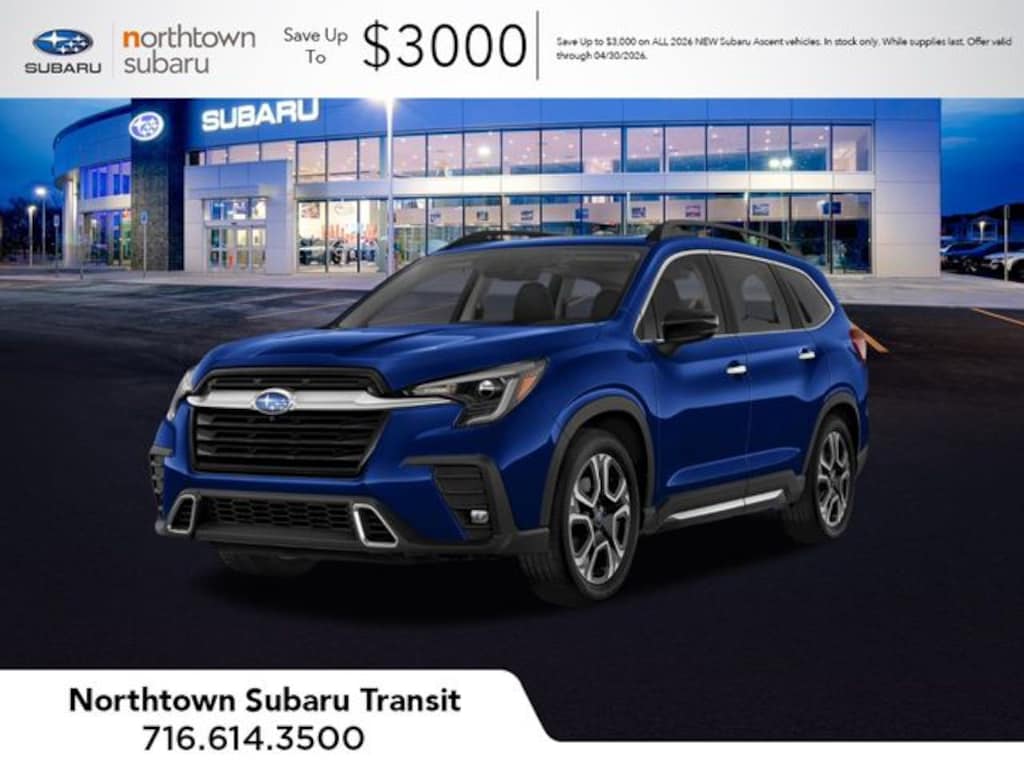 New 2026 Subaru Ascent Touring 7-Passenger SUV