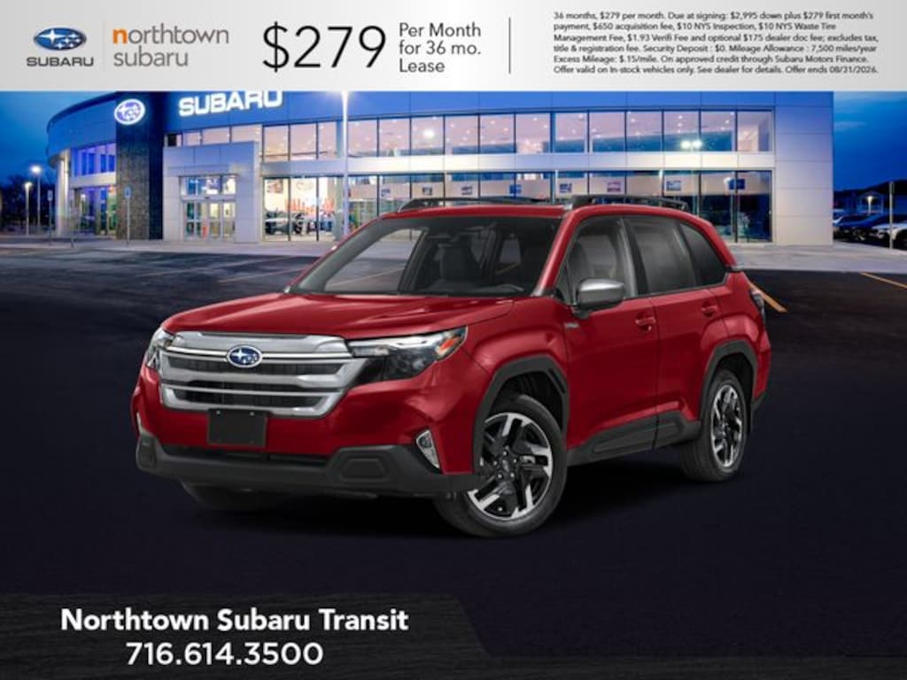 New 2026 Subaru Forester Premium Hybrid SUV