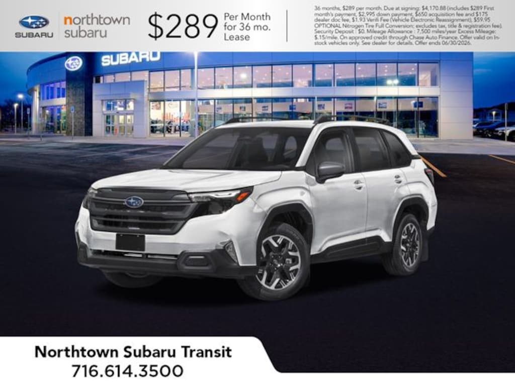New 2026 Subaru Forester Premium SUV