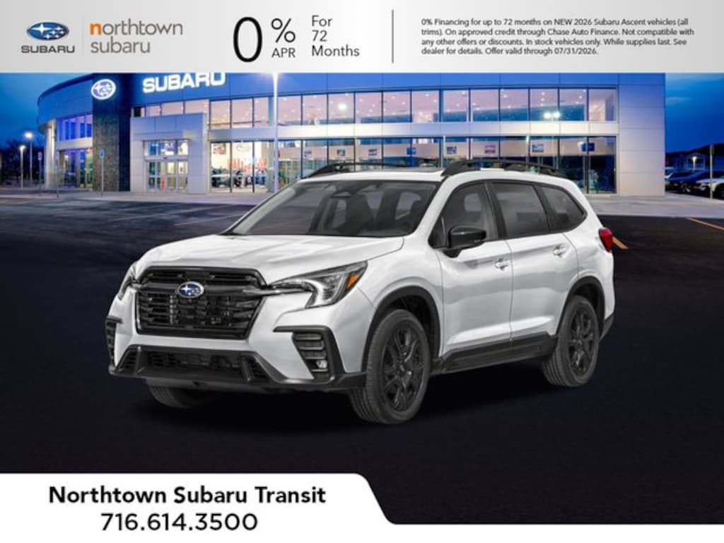 New 2026 Subaru Ascent Onyx Edition Touring 7-Passenger SUV