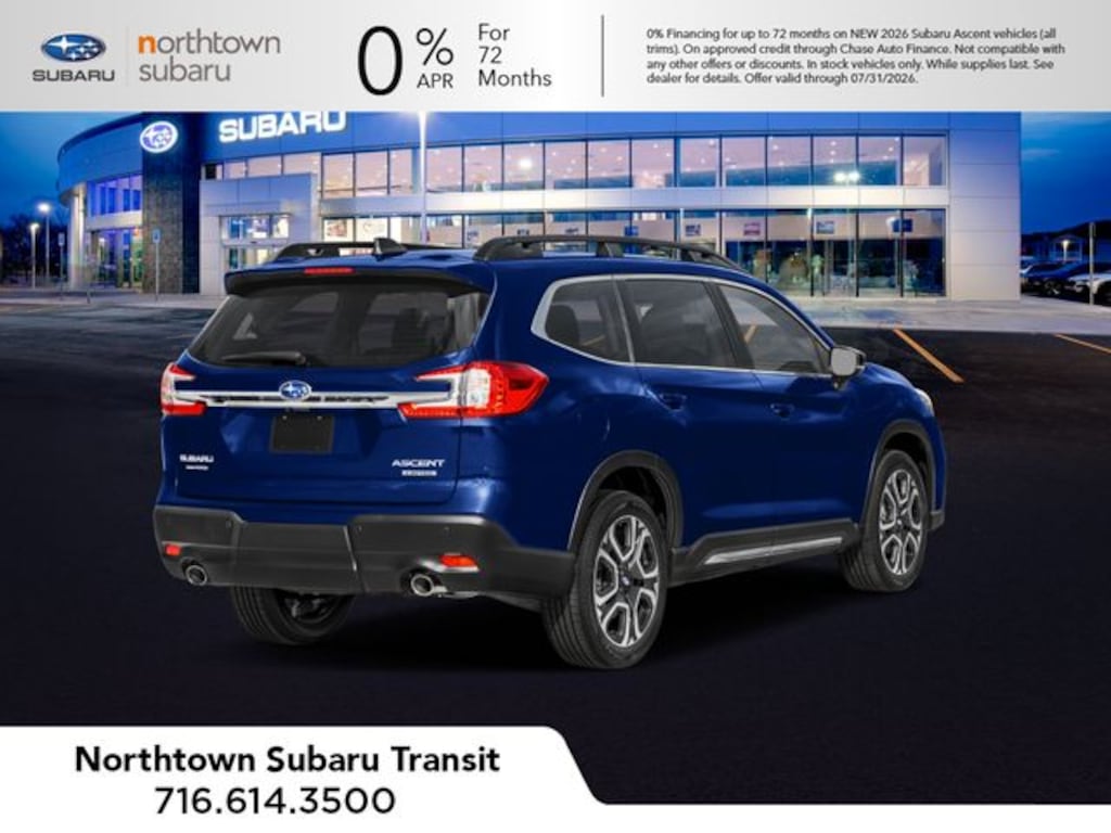 New 2026 Subaru Ascent Limited 7-Passenger SUV