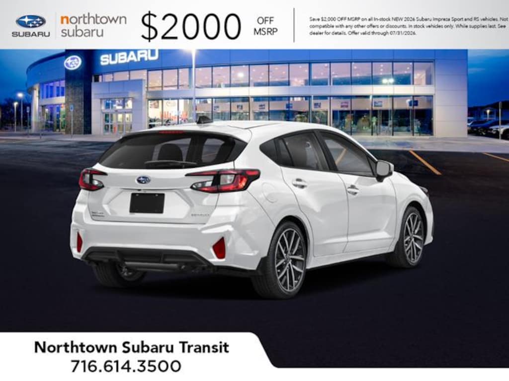 New 2026 Subaru Impreza Sport 5-Door