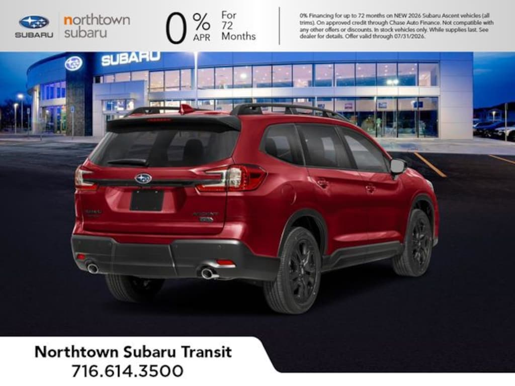 New 2026 Subaru Ascent Onyx Edition Touring 7-Passenger SUV