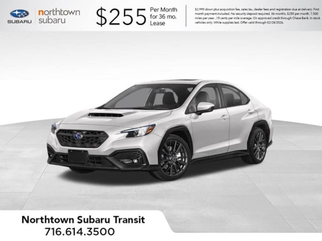 New 2025 Subaru WRX Premium Sedan