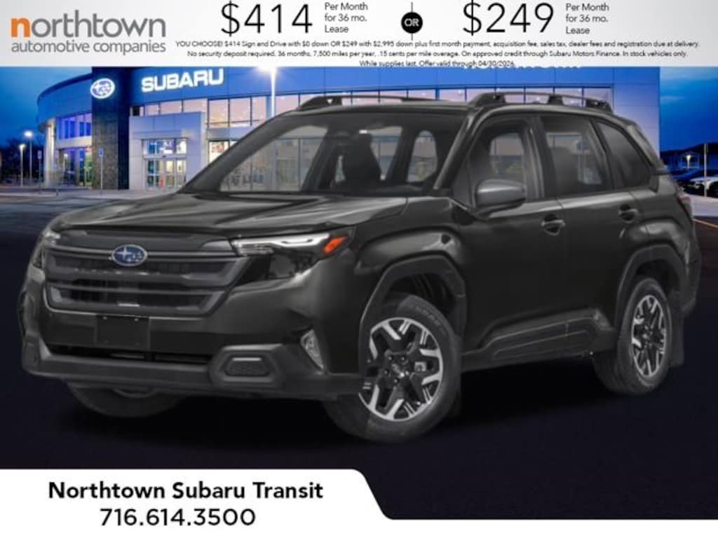 New 2026 Subaru Forester Premium SUV