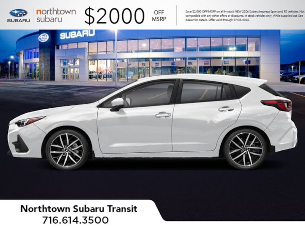 New 2026 Subaru Impreza Sport 5-Door