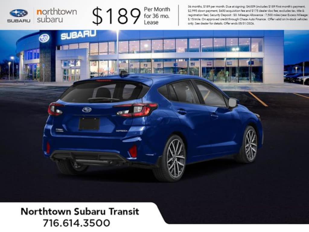 New 2026 Subaru Impreza Sport 5-Door