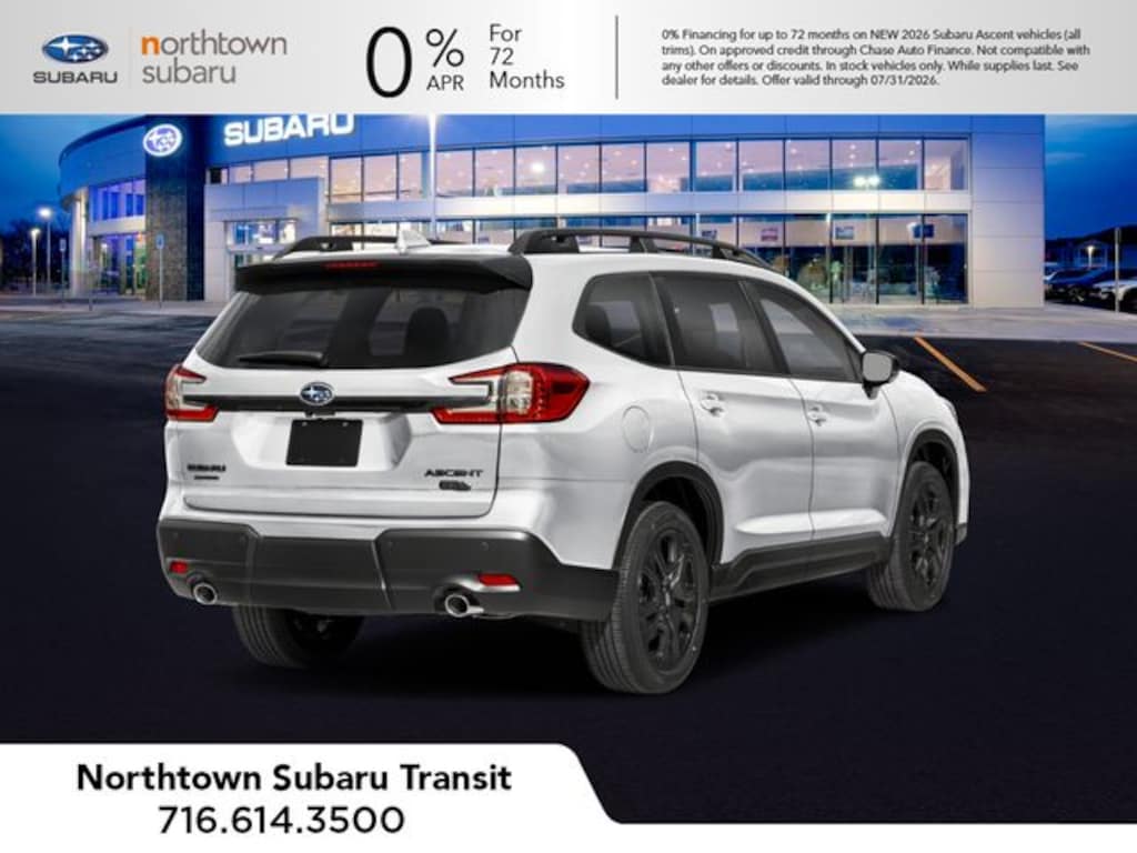 New 2026 Subaru Ascent Onyx Edition Touring 7-Passenger SUV