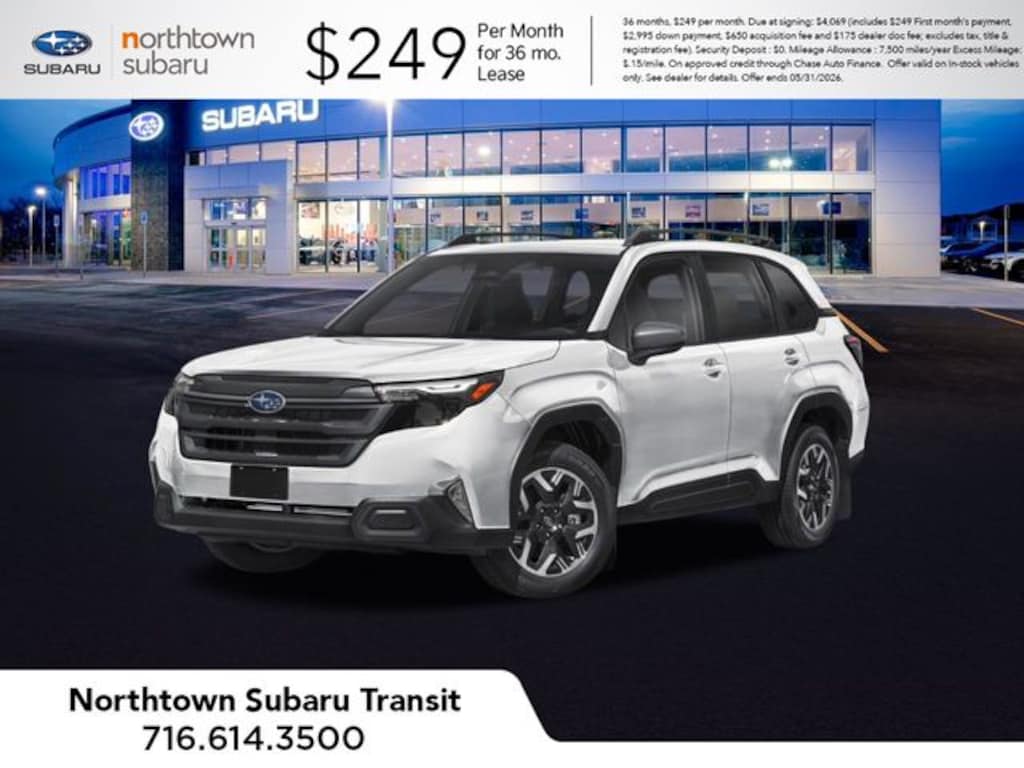New 2026 Subaru Forester Premium SUV