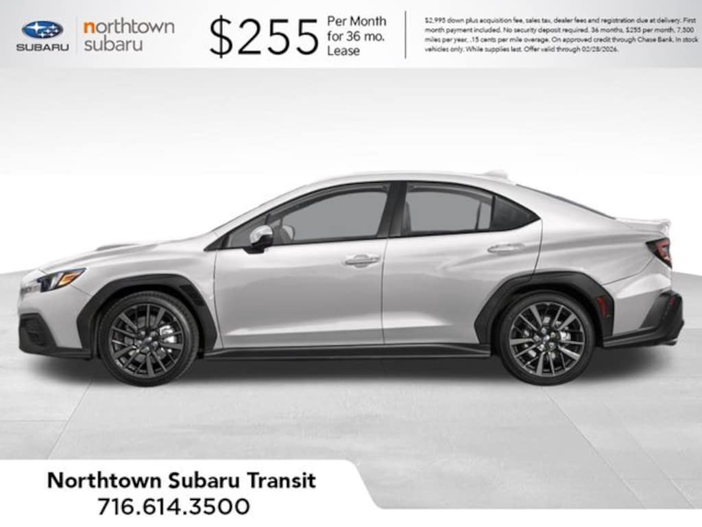 New 2025 Subaru WRX Premium Sedan