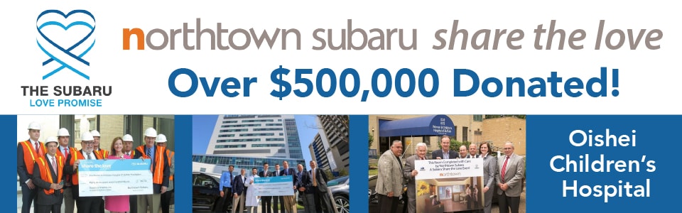 Northtown Subaru Share the Love community donations totaling more than $500,000