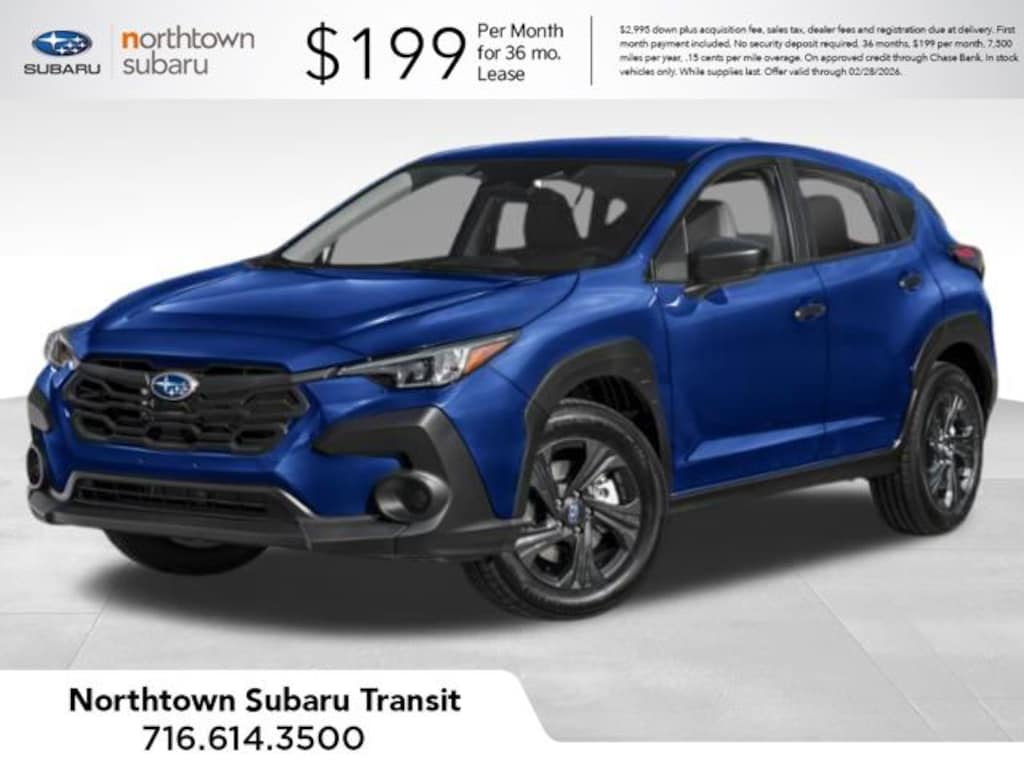 New 2026 Subaru Crosstrek Base SUV