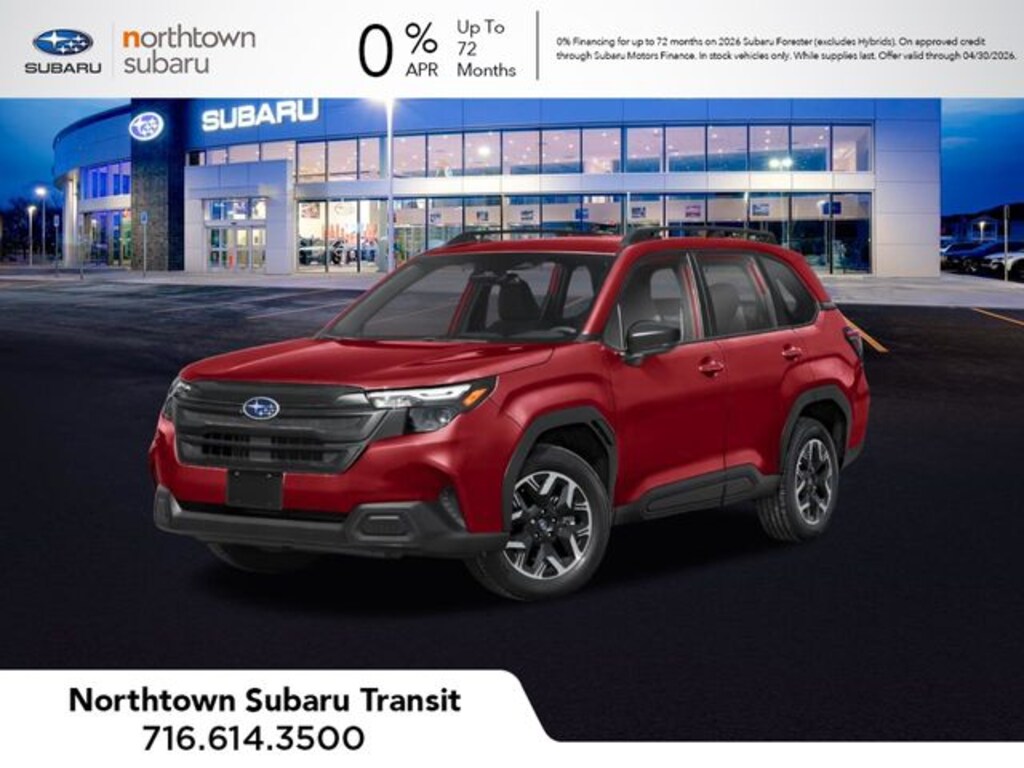 New 2026 Subaru Forester Standard Model SUV