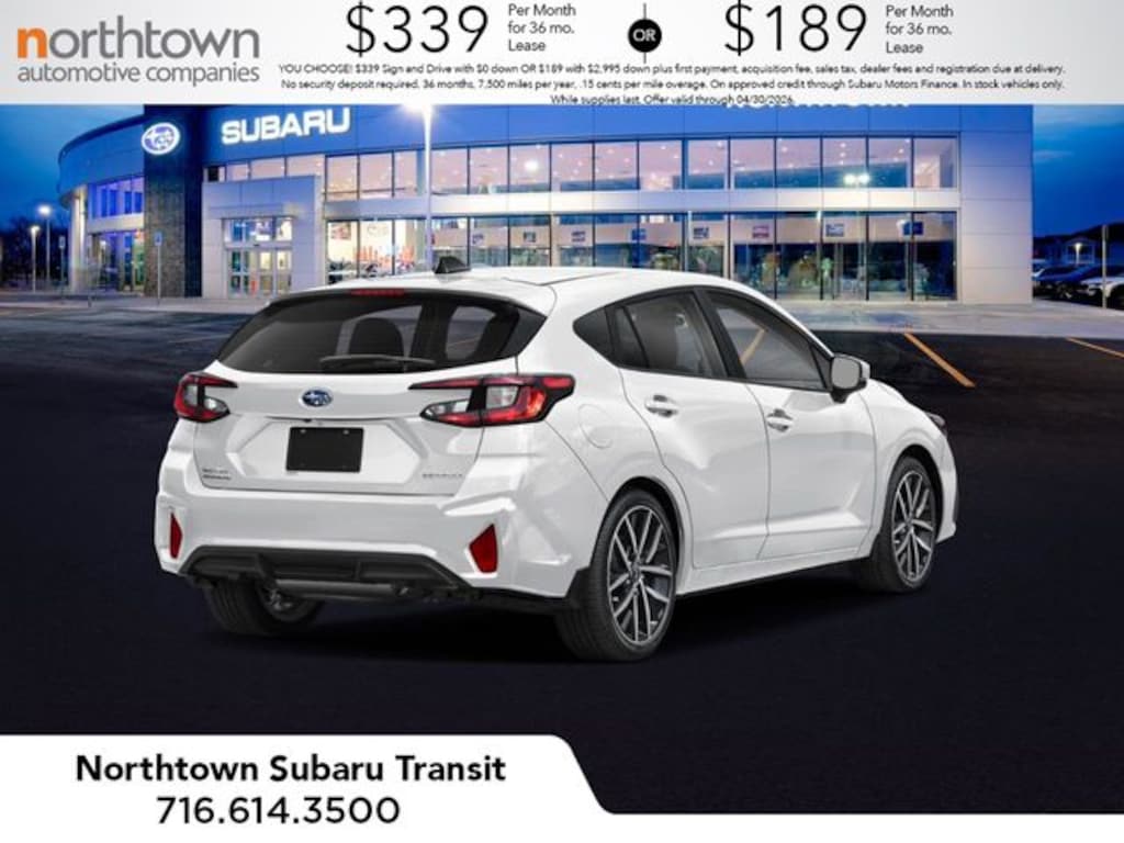 New 2026 Subaru Impreza Sport 5-Door