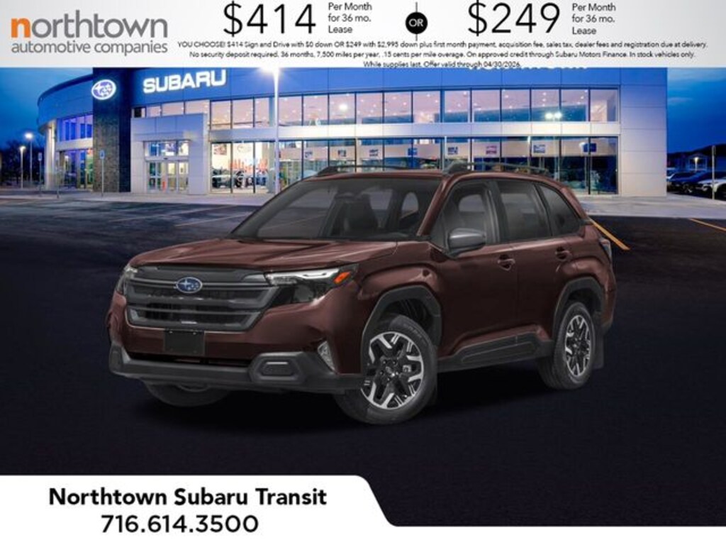 New 2026 Subaru Forester Premium SUV