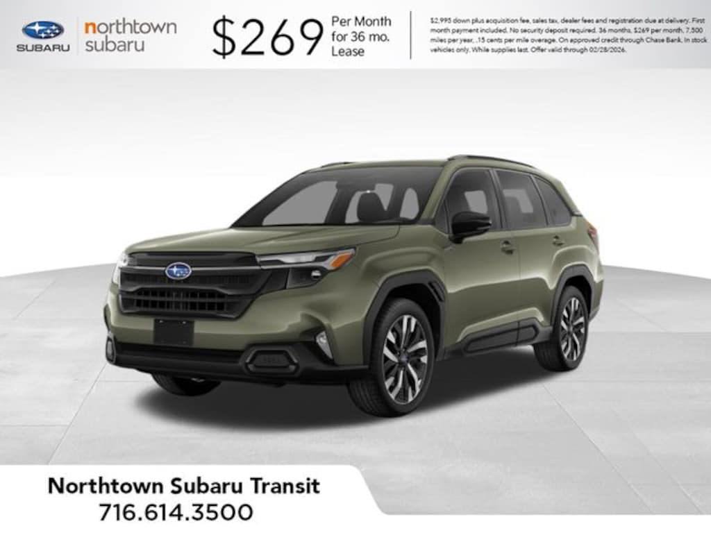 New 2025 Subaru Forester Touring Hybrid SUV