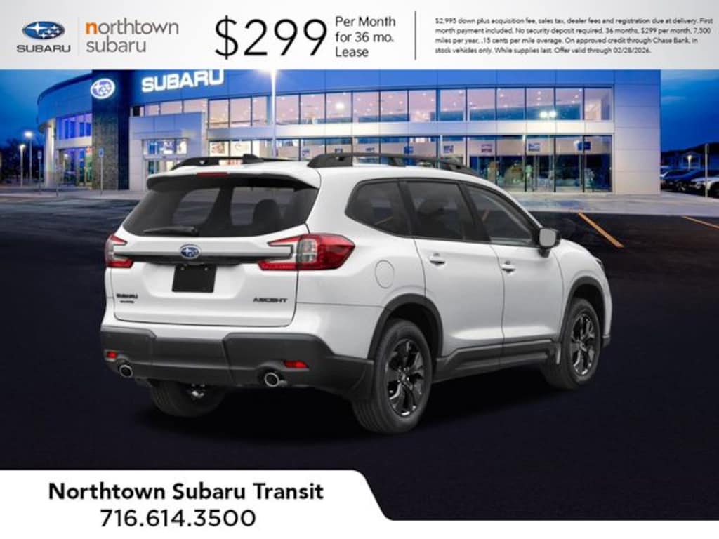 New 2026 Subaru Ascent Premium 7-Passenger SUV