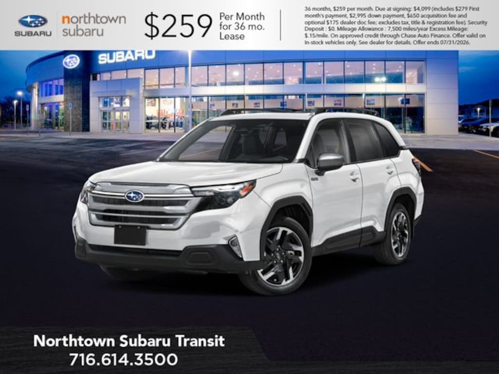 New 2026 Subaru Forester Premium Hybrid SUV