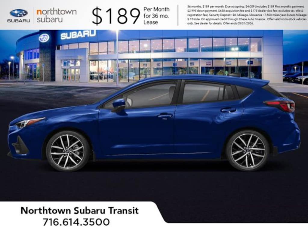 New 2026 Subaru Impreza Sport 5-Door