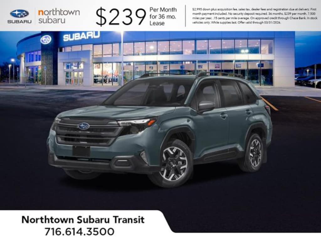 New 2026 Subaru Forester Premium SUV