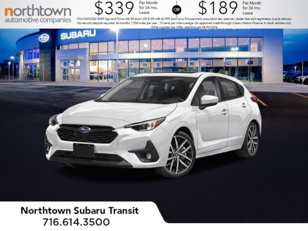 New 2026 Subaru Impreza Sport 5-Door