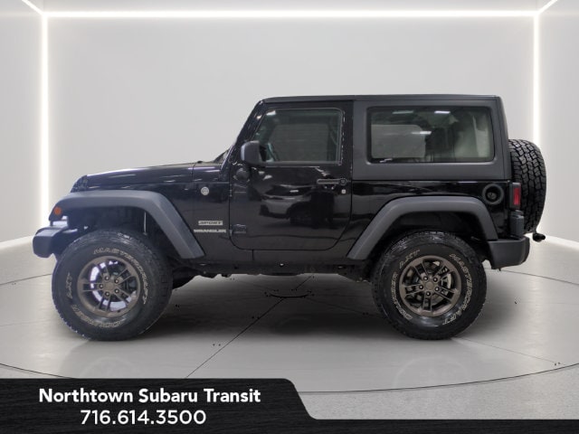Used 2017 Jeep Wrangler Sport S with VIN 1C4AJWAGXHL669211 for sale in Depew, NY