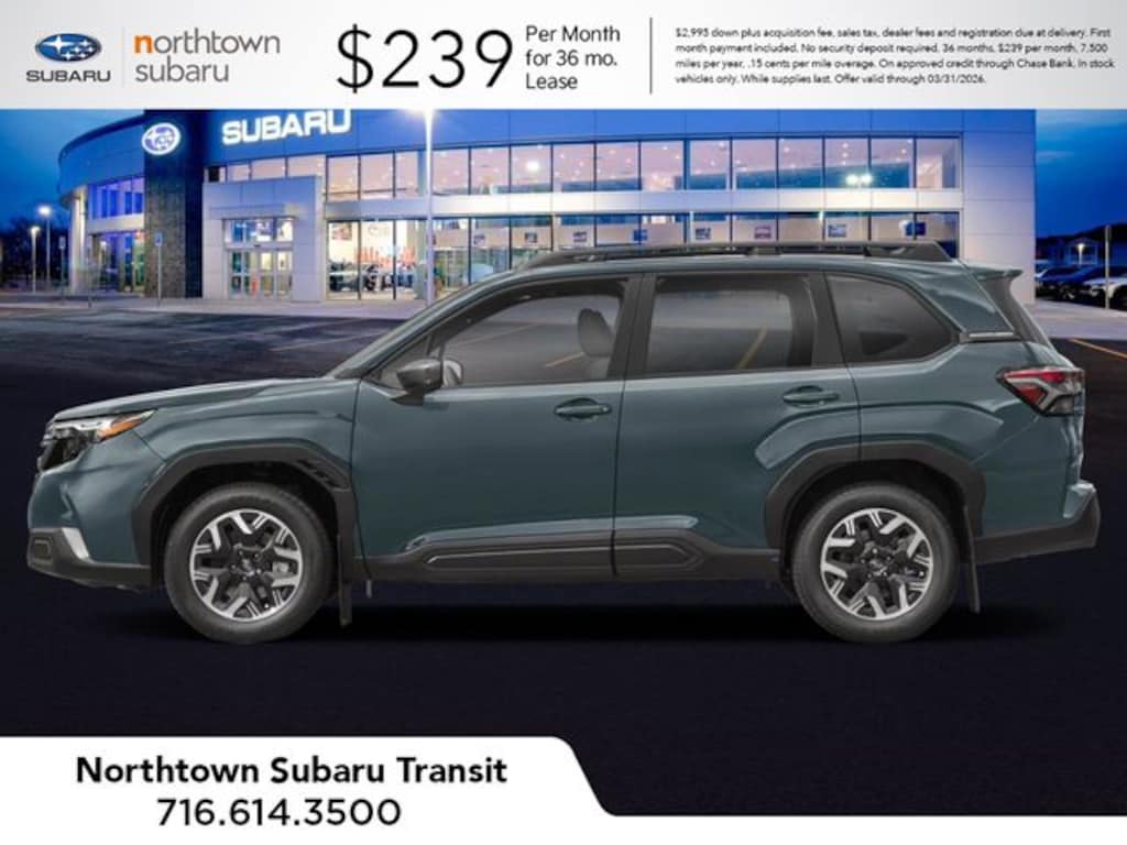 New 2026 Subaru Forester Premium SUV