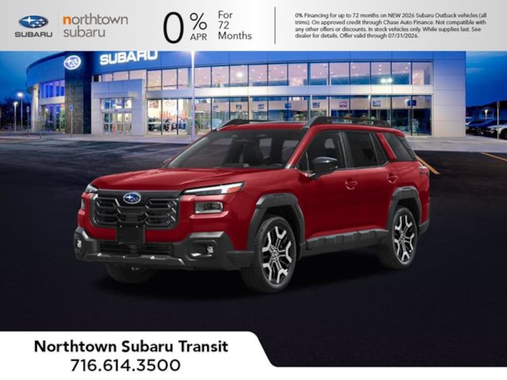 New 2026 Subaru Outback Touring XT SUV