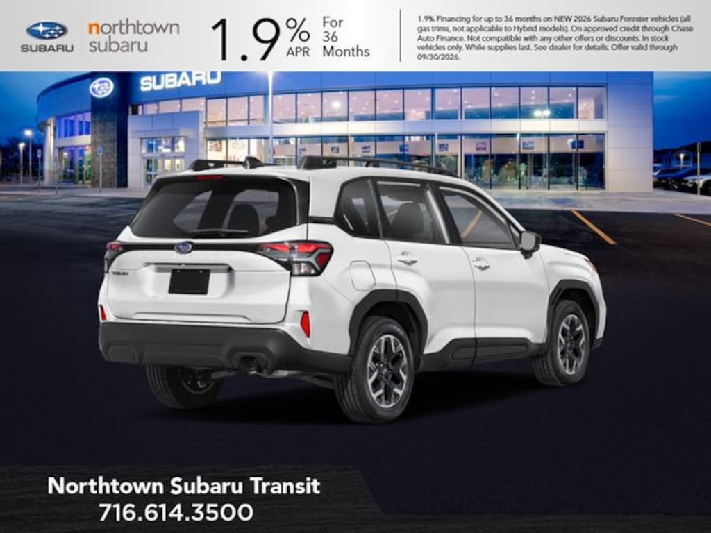 New 2026 Subaru Forester Standard Model SUV