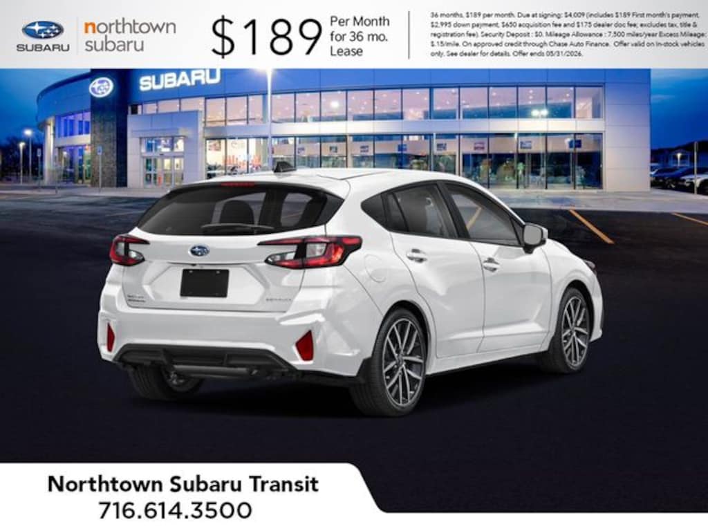New 2026 Subaru Impreza Sport 5-Door