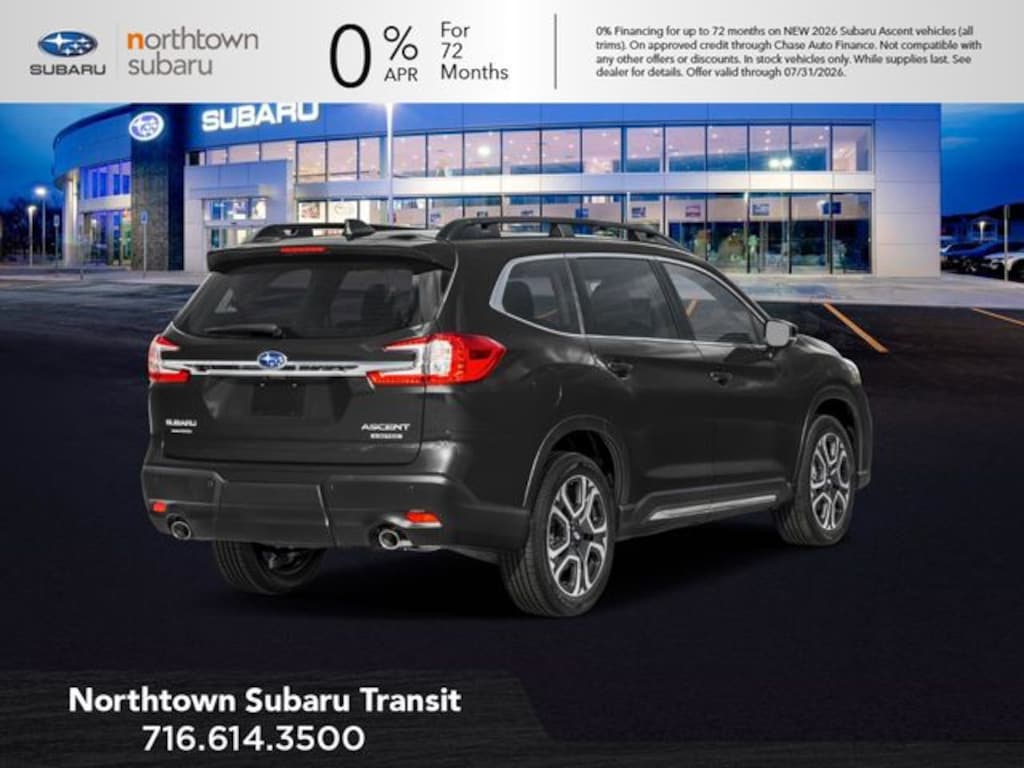 New 2026 Subaru Ascent Limited 7-Passenger SUV
