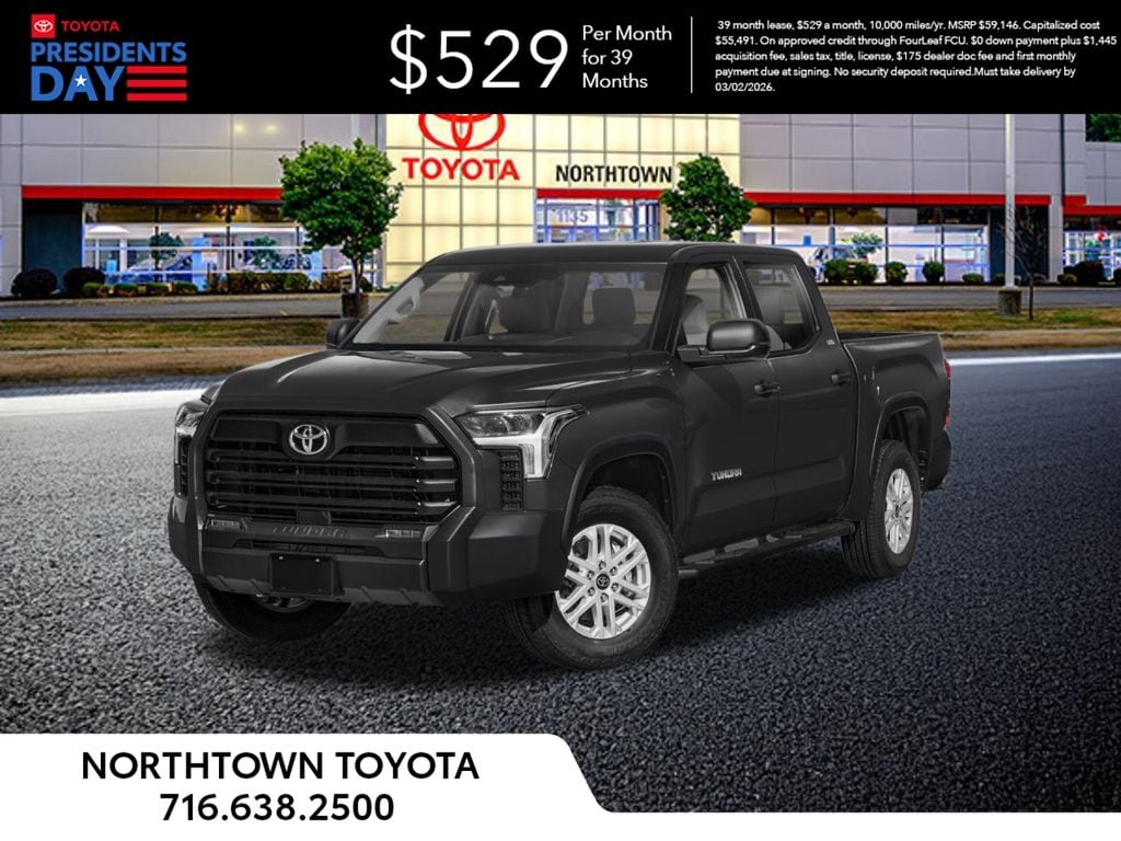 New 2026 Toyota Tundra SR5 SR5 CREWMAX 6.5
